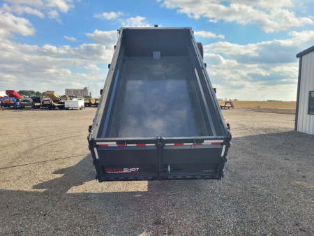 New 2026 Buckshot 83"x16' Telescopic Dump Trailer W/3' Sides