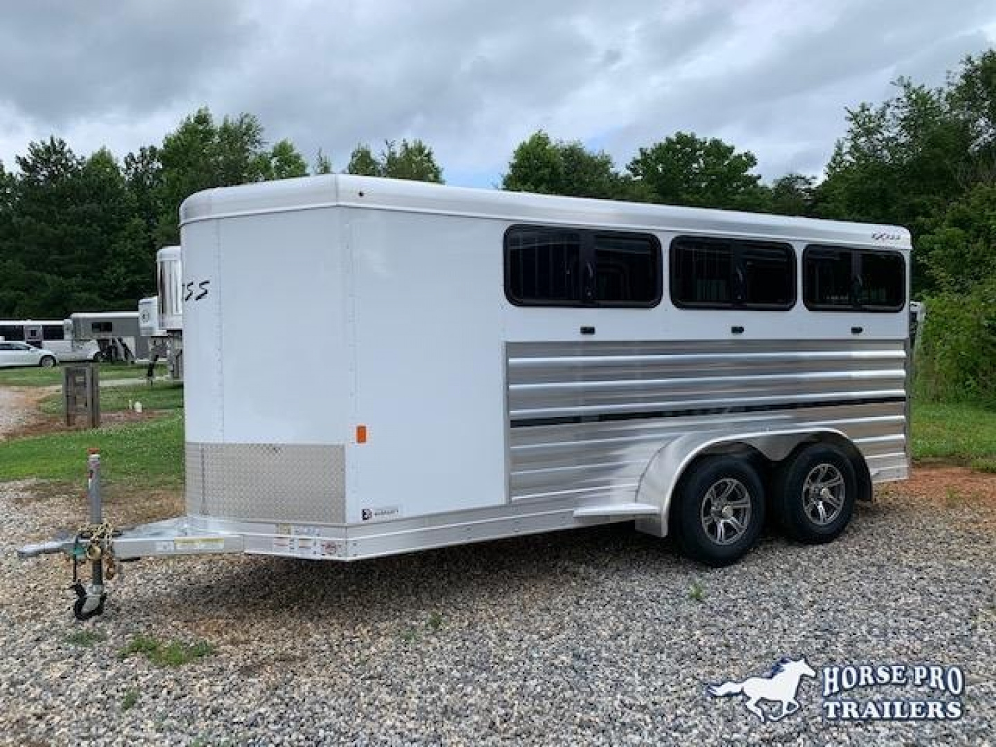 New 2026 Exiss Trailers Exhibitor Mini Combo 615 BP Windows Horse Trailer