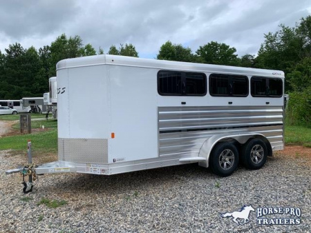 New 2026 Exiss Trailers Exhibitor Mini Combo 615 BP Windows Horse Trailer