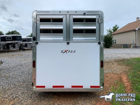 New 2026 Exiss Trailers Exhibitor Mini Combo 615 BP Windows Horse Trailer