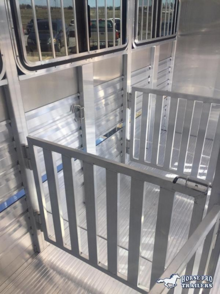 New 2026 Exiss Trailers Exhibitor Mini Combo 615 BP Windows Horse Trailer