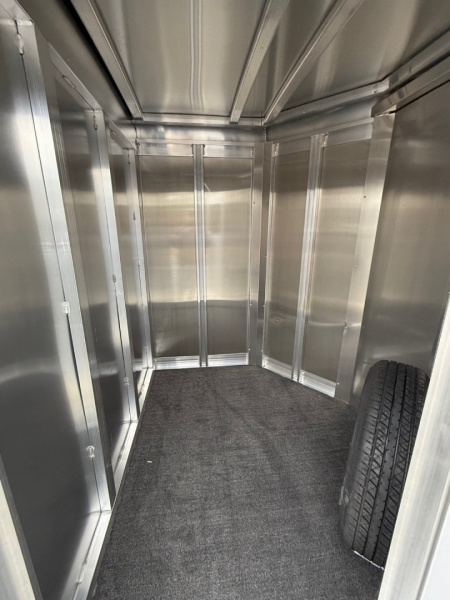 New 2026 Exiss Trailers Exhibitor Mini Combo 615 BP Windows Horse Trailer