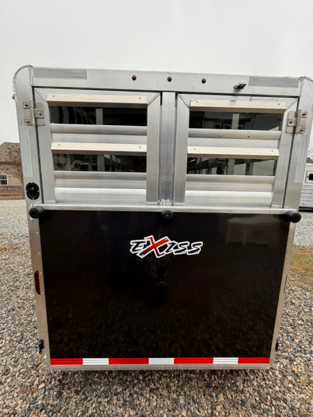 New 2026 Exiss Trailers Exhibitor Mini Combo 615 BP Windows Horse Trailer