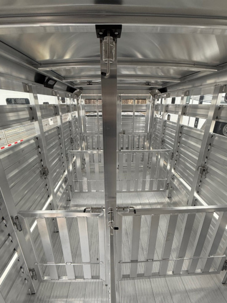 New 2026 Exiss Trailers Exhibitor Mini Combo 615 BP Windows Horse Trailer