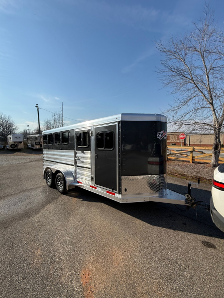 New 2026 Exiss Trailers Exhibitor Mini Combo 615W BP Windows Horse Trailer