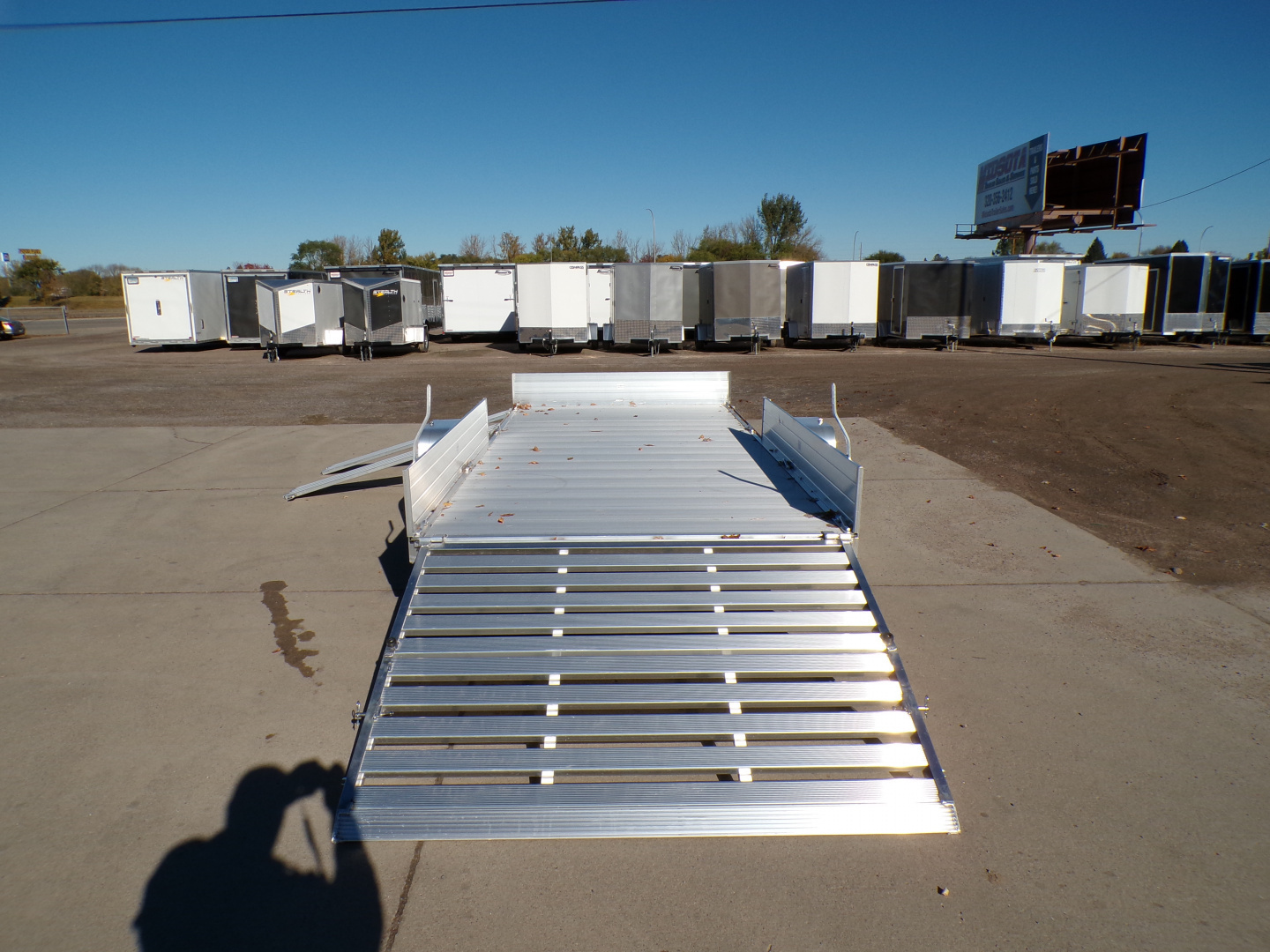 New *2026 Aluma 8114H-SR -BT Utility Trailer - 010