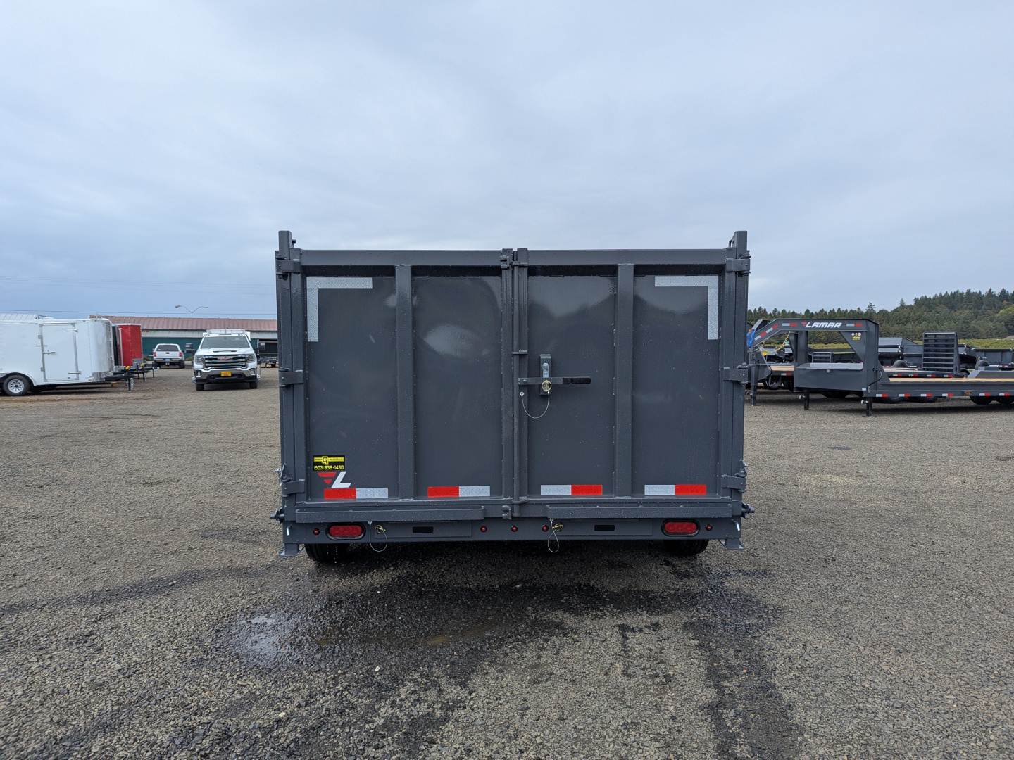 New 2026 LAMAR TRAILERS 83" x 14' -14K Dump Trailer 48" SIDES