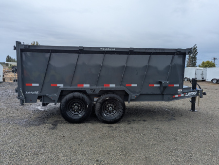 New 2026 LAMAR TRAILERS 83" x 14' -14K Dump Trailer 48" SIDES