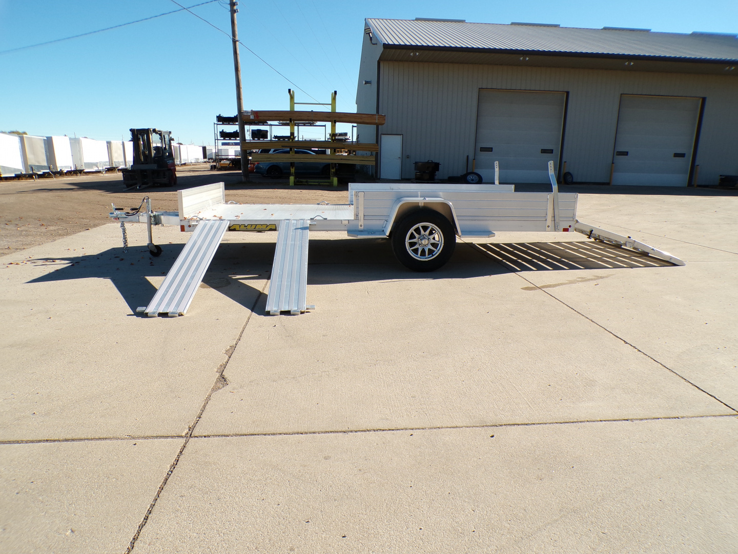New 2026 Aluma 8114H-SR -BT Utility Trailer - 007