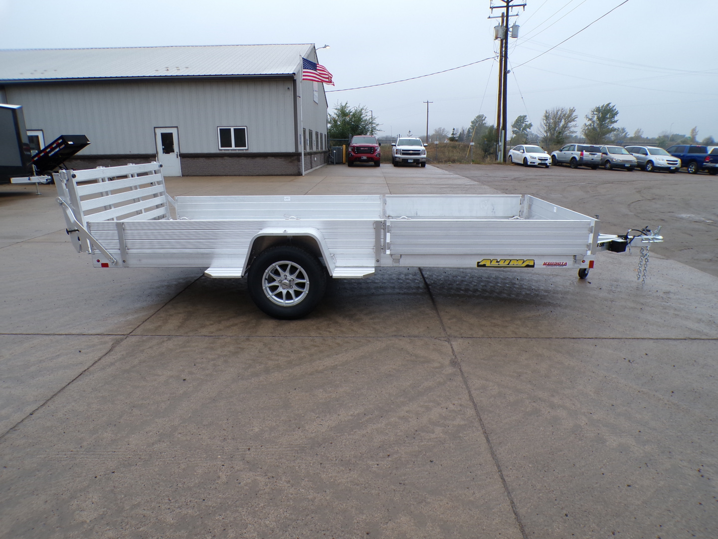 New 2026 Aluma 8115H-SR-BT Utility Trailer - 532