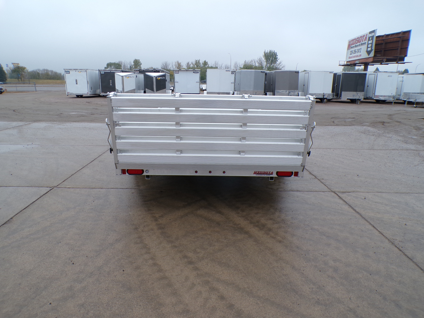 New 2026 Aluma 8115H-SR-BT Utility Trailer - 532