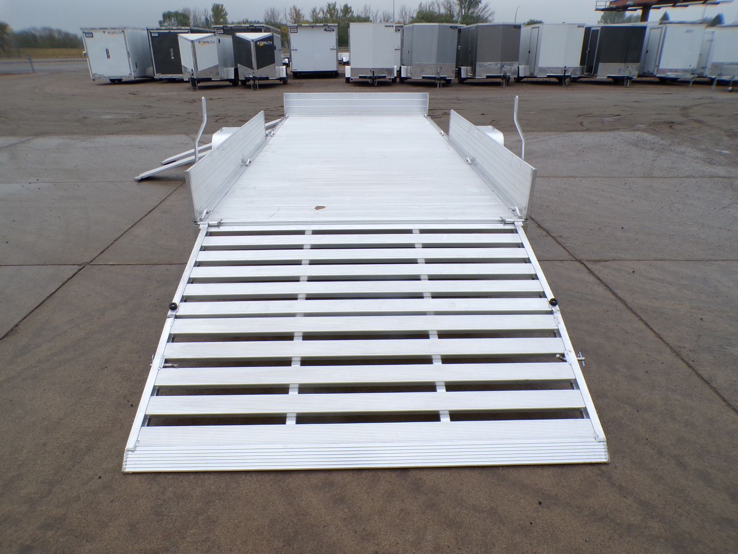 New 2026 Aluma 8115H-SR-BT Utility Trailer - 532