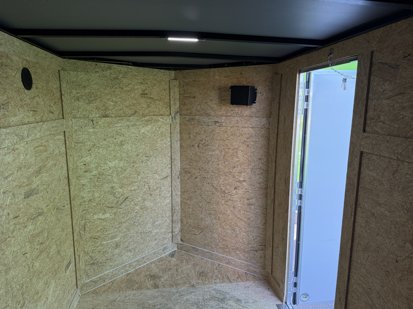 New 2026 Covered Wagon Trailers 5X8 SA 6'' ADD HEIGHT Cargo / Enclosed Trailer