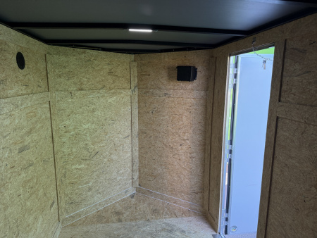 New 2026 Covered Wagon Trailers 5X8 SA 6'' ADD HEIGHT Cargo / Enclosed Trailer