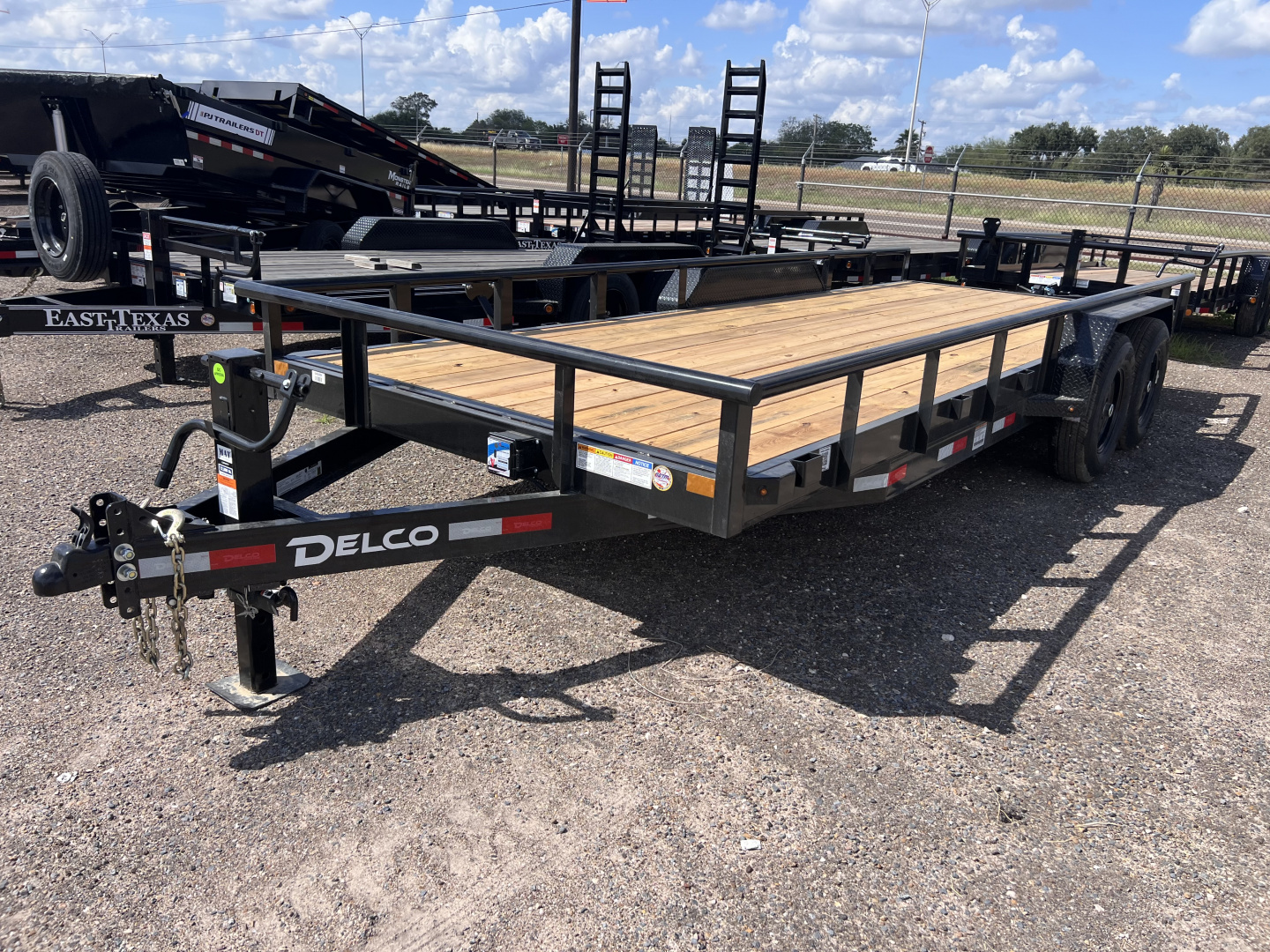 New 2026 Delco Trailers 83x20ft 14k Utility Trailer