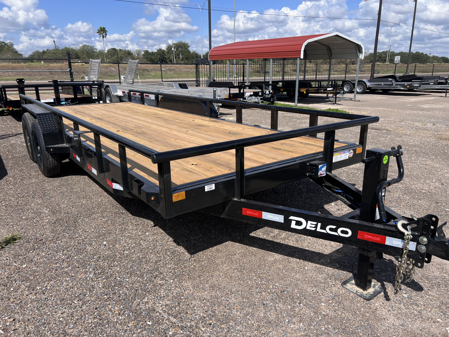 New 2026 Delco Trailers 83x20ft 14k Utility Trailer