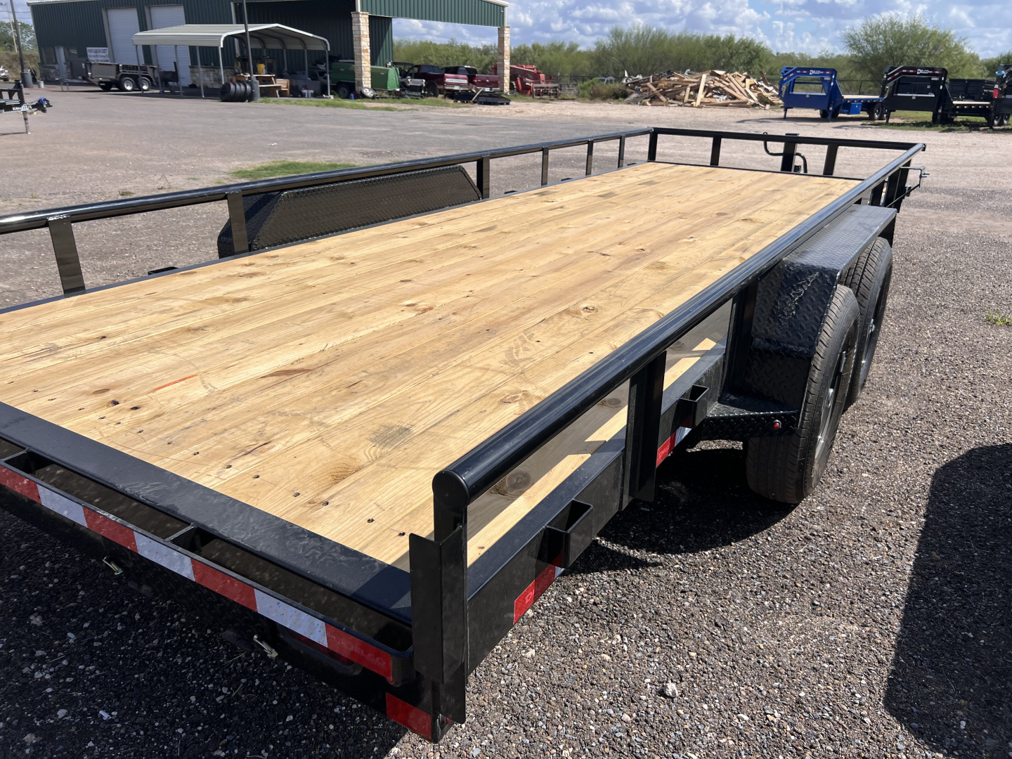 New 2026 Delco Trailers 83x20ft 14k Utility Trailer