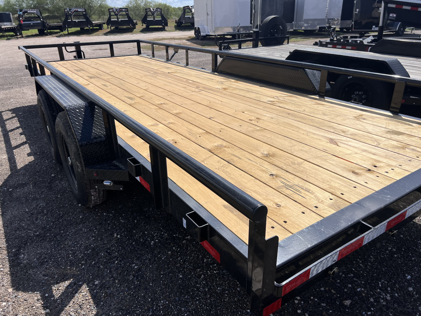New 2026 Delco Trailers 83x20ft 14k Utility Trailer