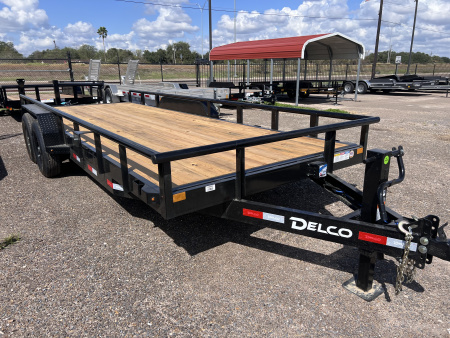 New 2026 Delco Trailers 83x20ft 14k Utility Trailer
