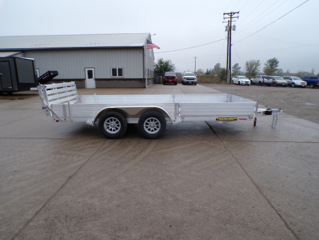 New 2026 Aluma 8116TA-SR-BT Utility Trailer - 224