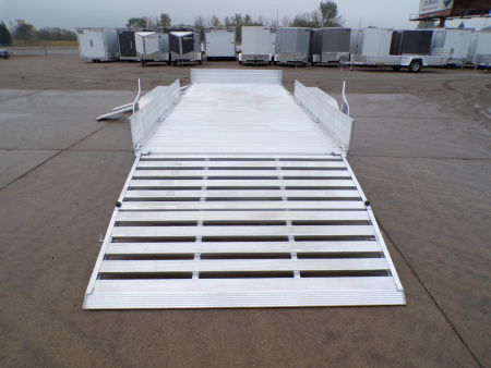 New 2026 Aluma 8116TA-SR-BT Utility Trailer - 224