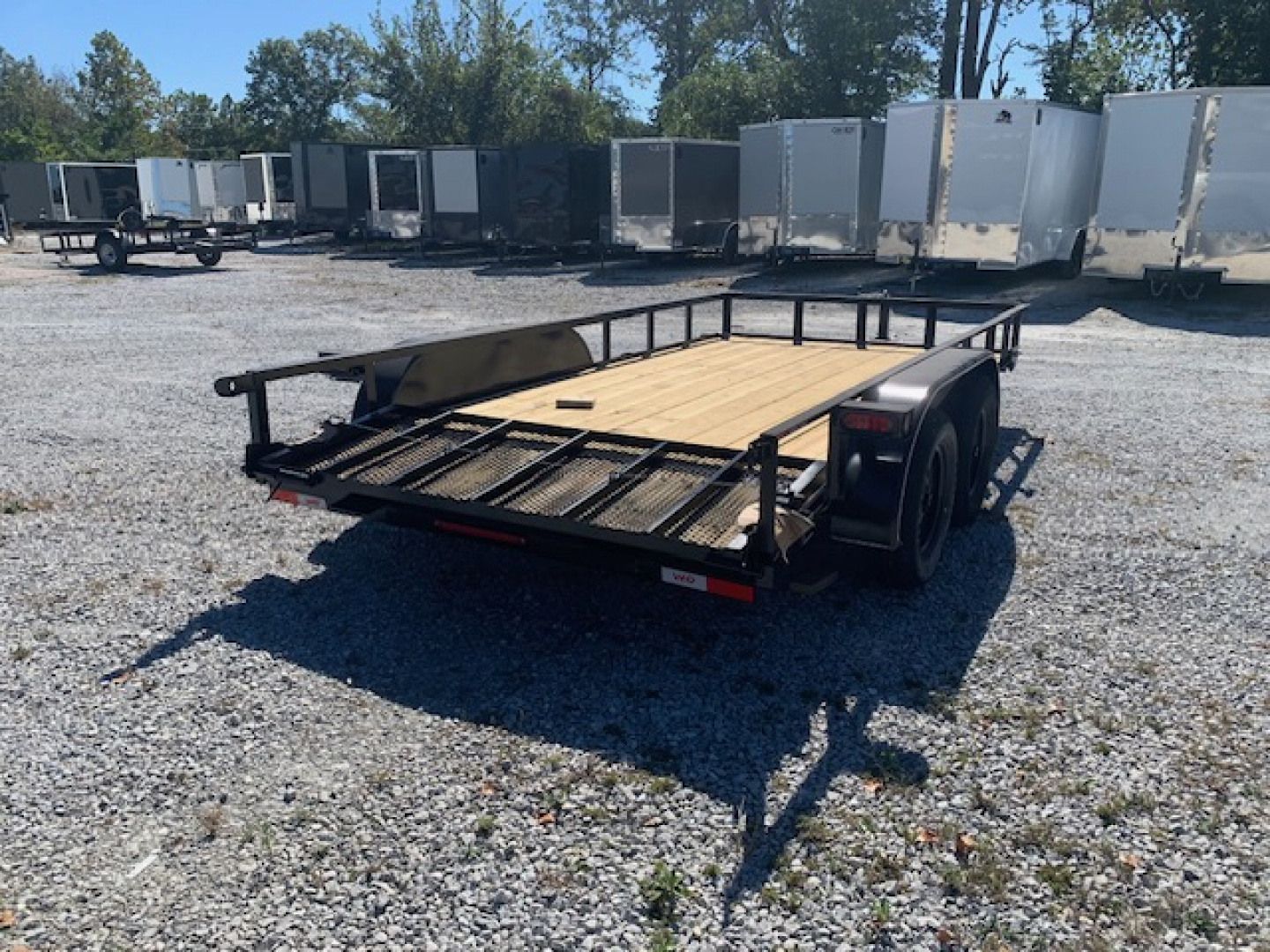 New 2026 WD 83x14 TA Utility Trailer, 2' dovetail with 30" gate, 35k axles, diamond series