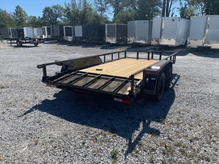 New 2026 WD 83x14 TA Utility Trailer, 2' dovetail with 30" gate, 35k axles, diamond series