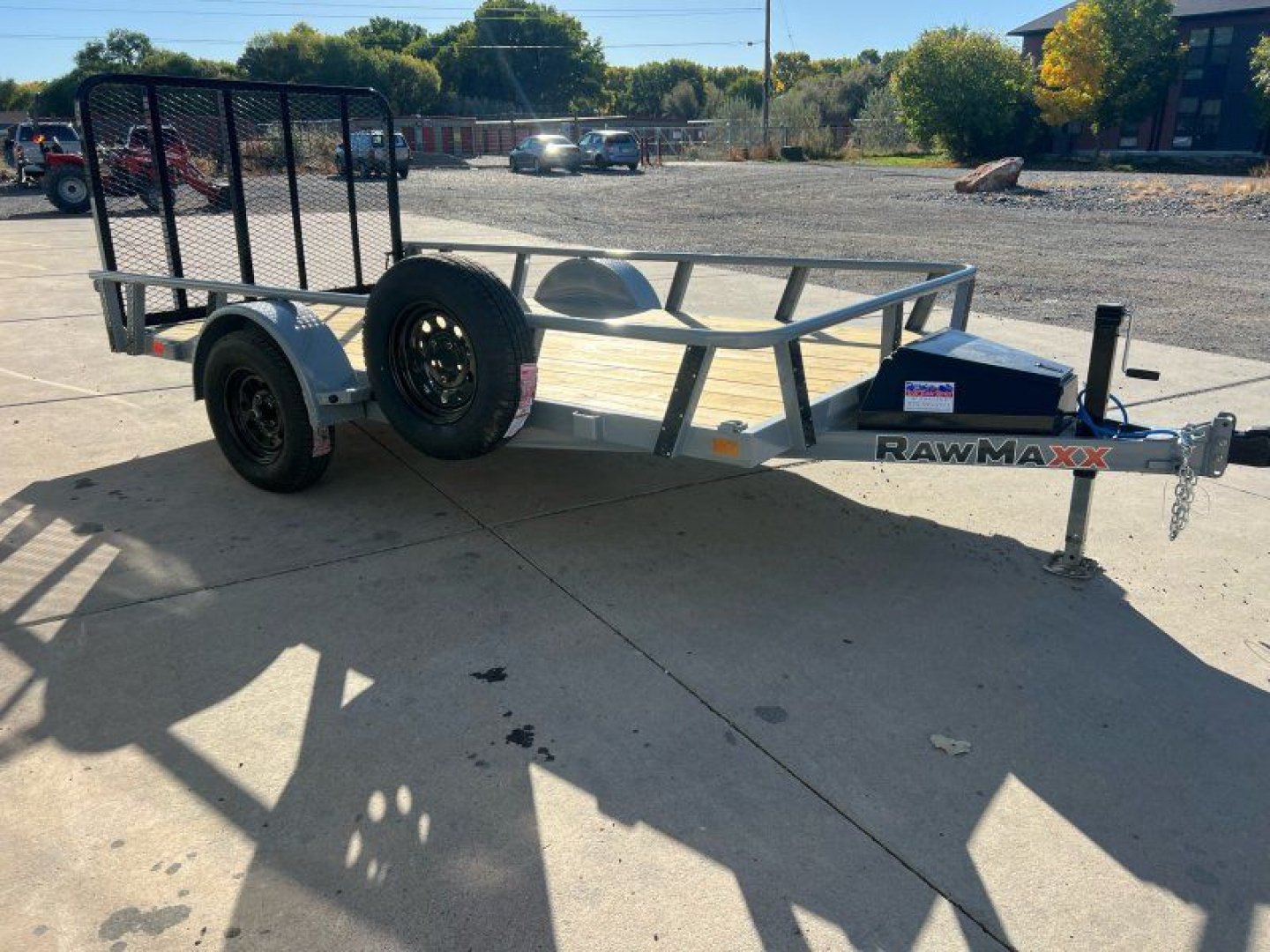 New 2026 RawMaxx UTX 77"x12' Utility Utility Trailer