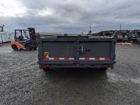 New 2026 Lamar Trailers 77" x 12' - 10K Dump Trailer 24" SIDES