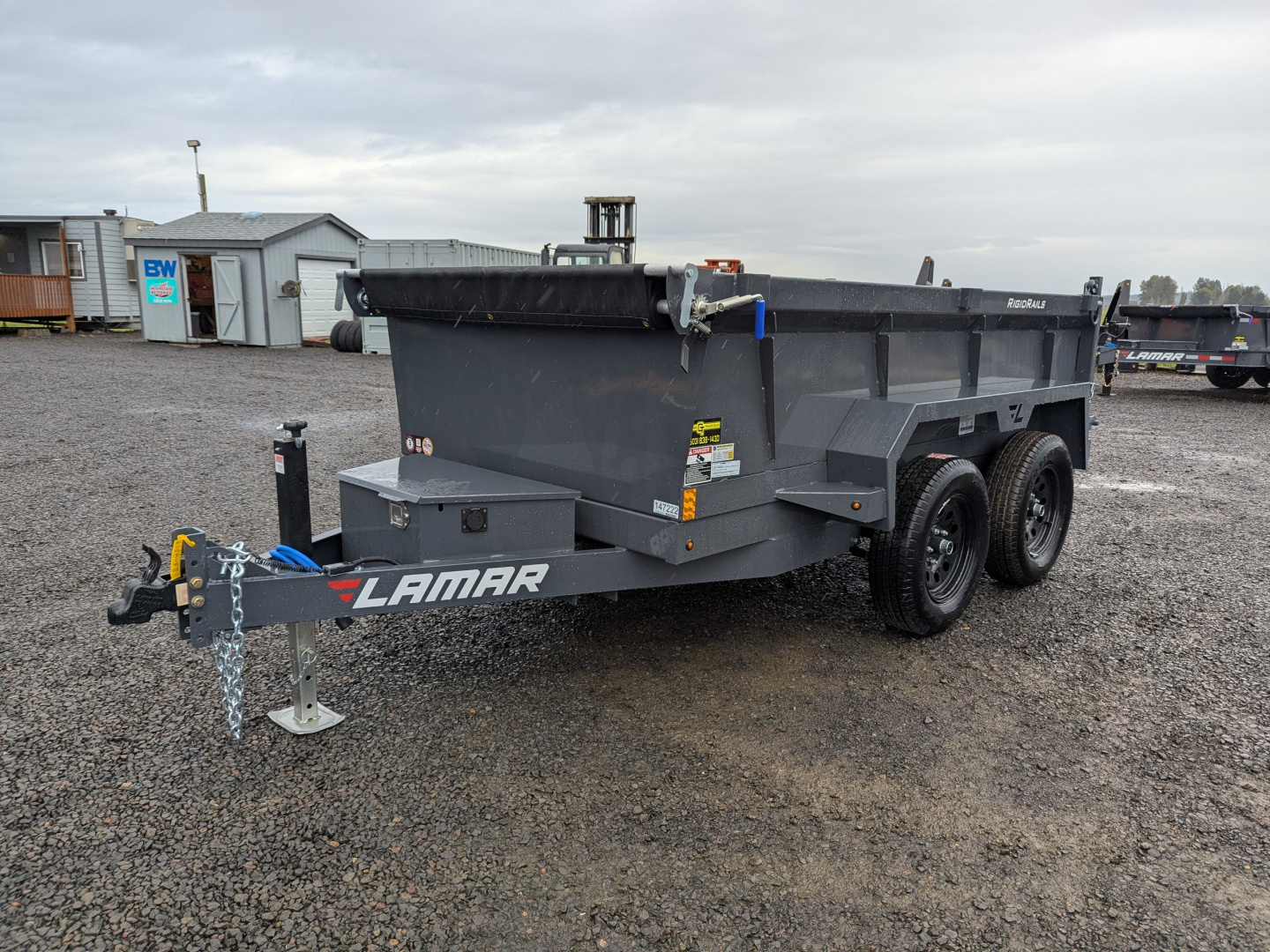 New 2026 Lamar Trailers 60" x 10' - 7K Dump Trailer