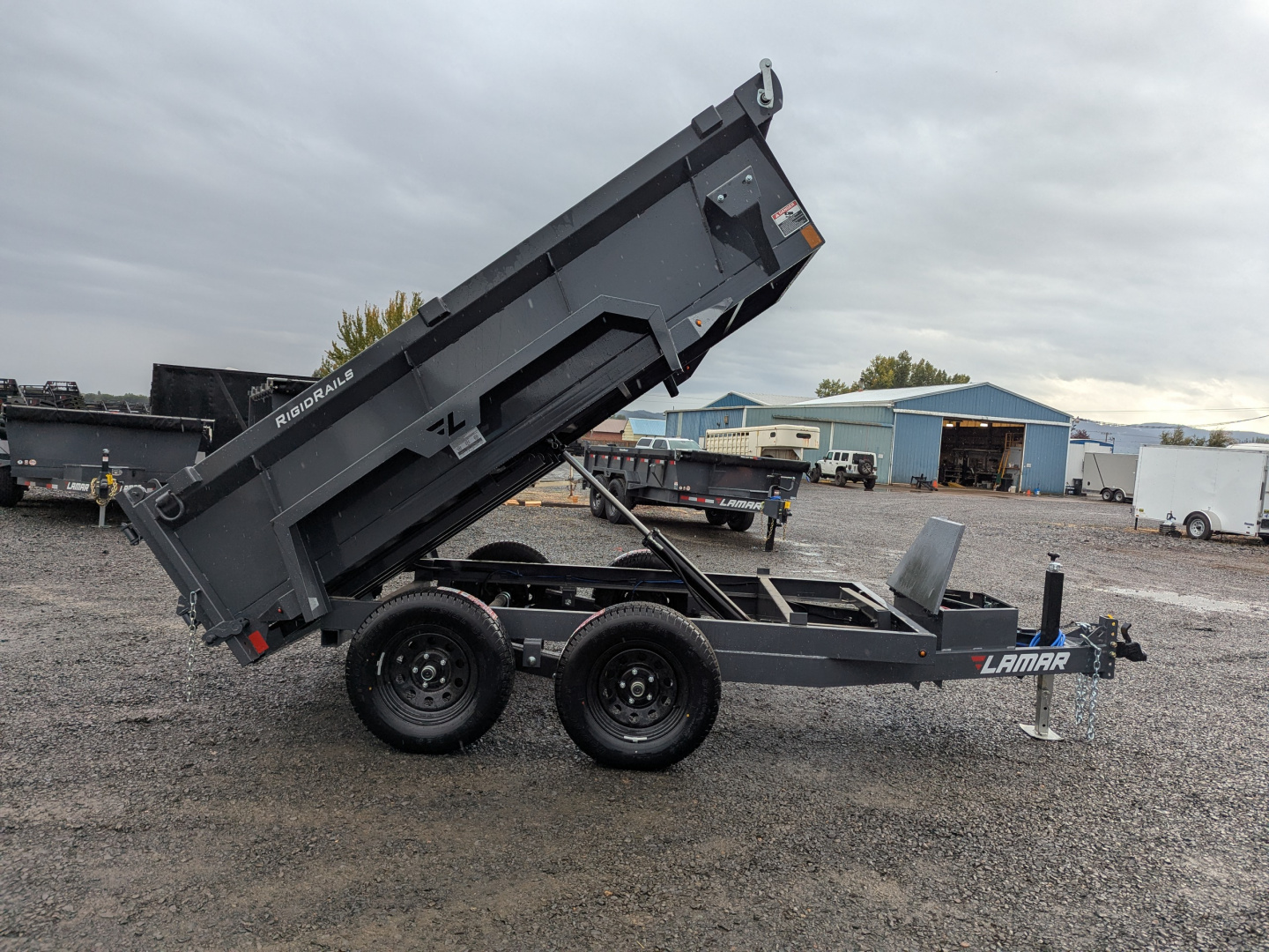 New 2026 Lamar Trailers 60" x 10' - 7K Dump Trailer