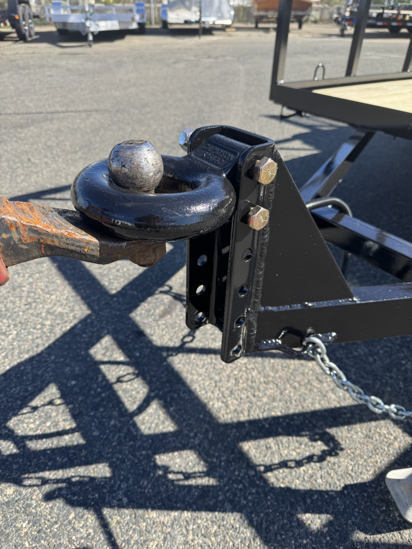 New 2026 Wright 76"X10' Utility Trailer Adjustable Coupling