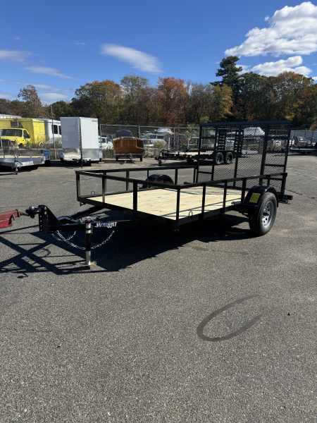 New 2026 Wright 76 X10' Utility Trailer Adjustable Coupling
