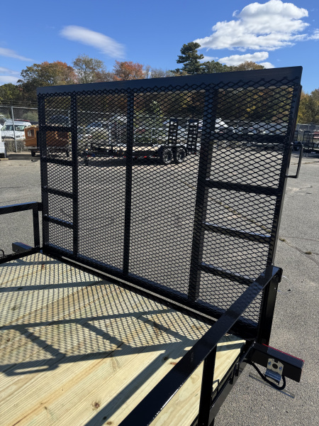 New 2026 Wright 76"X10' Utility Trailer Adjustable Coupling