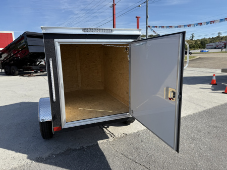 New 2025 Covered Wagon Trailers 4X6 SA Cargo / Enclosed Trailer