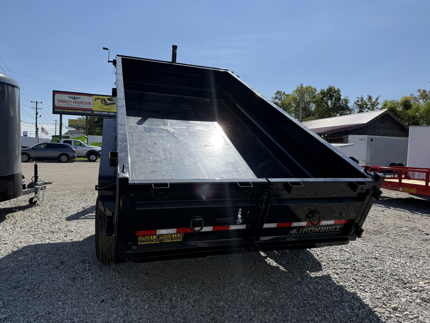 New 2026 Iron Bull DTG 14K 7X16 GN D0UMP TELESCOPIC Dump Trailer