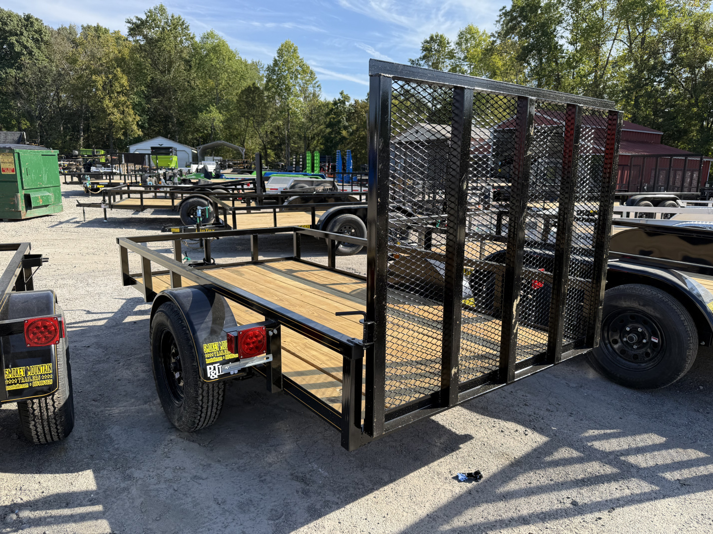 New 2026 P & T Trailers 5X10 AFG TUBE Utility Trailer