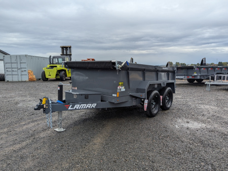 New 2026 LAMAR TRAILERS 60  x 10' - 7K Dump Trailer 24  SIDES
