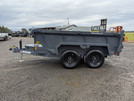 New 2026 LAMAR TRAILERS 60" x 10' - 7K Dump Trailer 24" SIDES