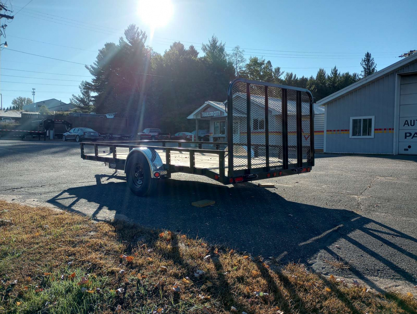 New 2026 PJ Trailers U8 14'x83" Utility Trailer