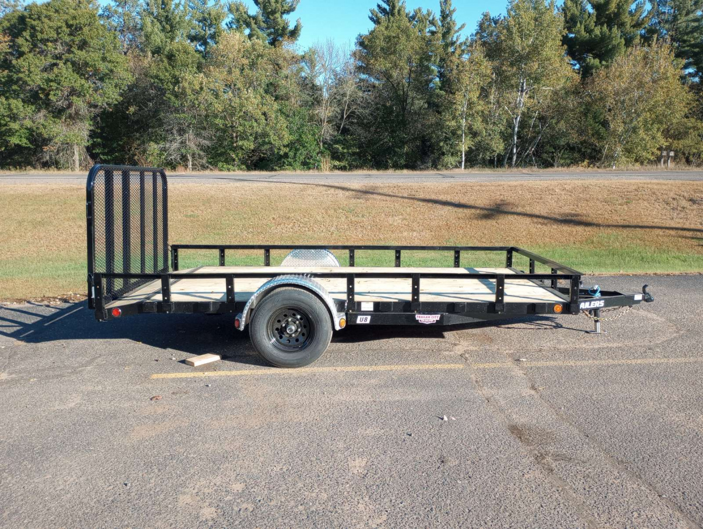 New 2026 PJ Trailers U8 14'x83" Utility Trailer