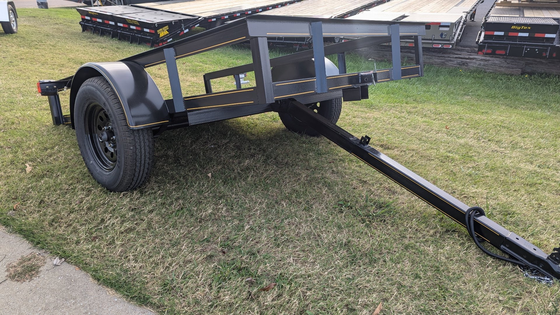 New 2024 P & T Trailers 5X8 STT Utility Trailer