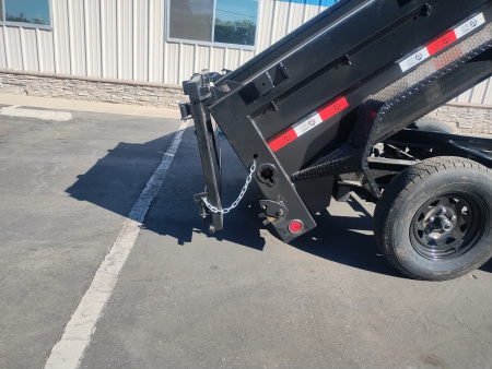 New 2025 GR 7'x14'x2 Heavy Duty Dump Trailer 14k