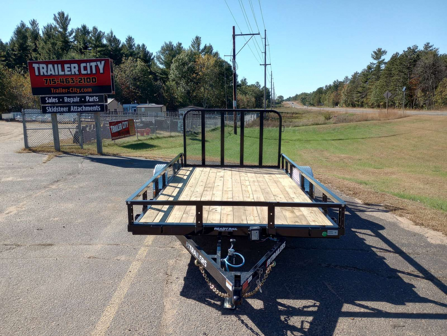 New 2026 PJ Trailers U8 14'x83" Utility Trailer