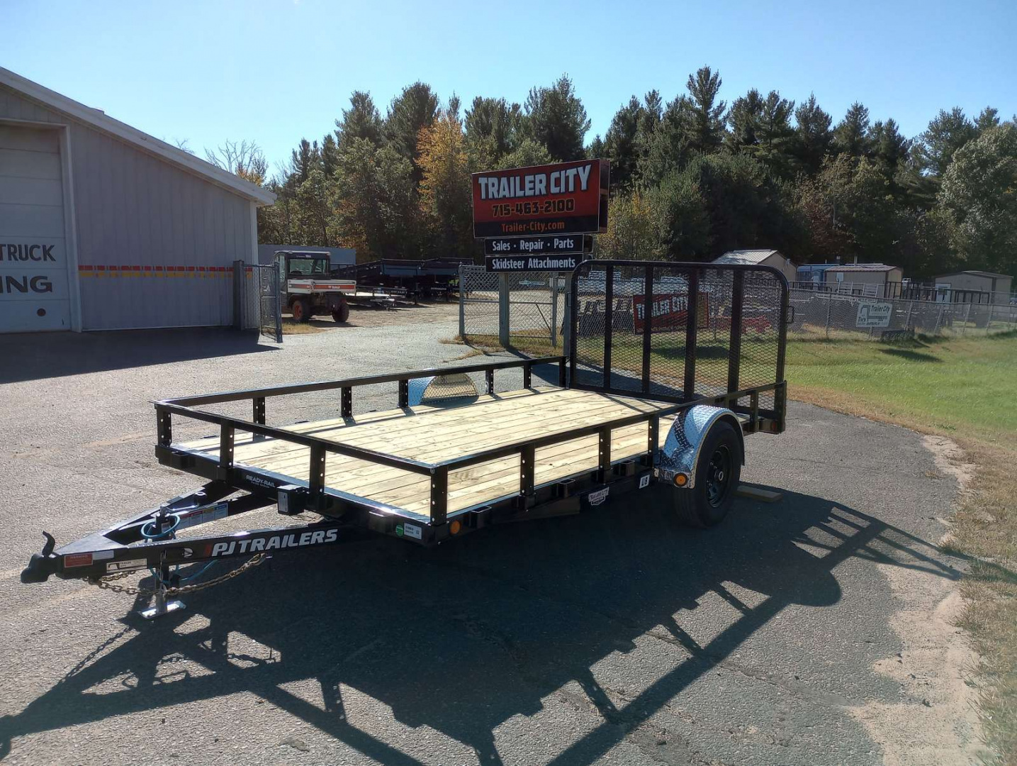 New 2026 PJ Trailers U8 14'x83" Utility Trailer