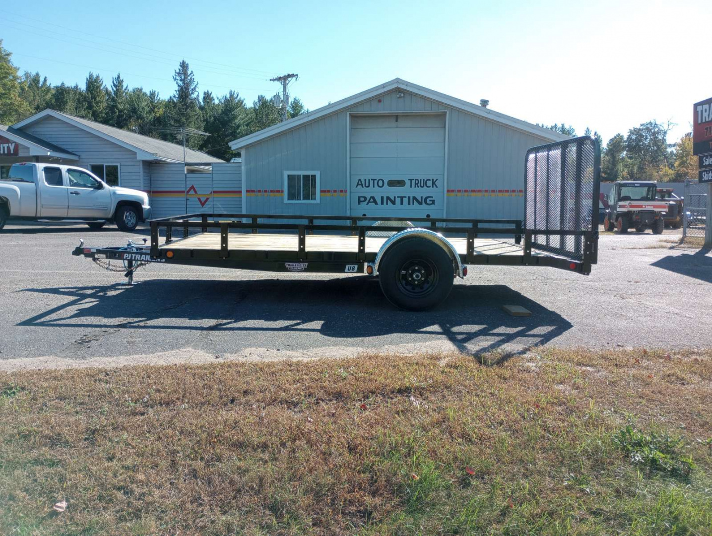 New 2026 PJ Trailers U8 14'x83" Utility Trailer