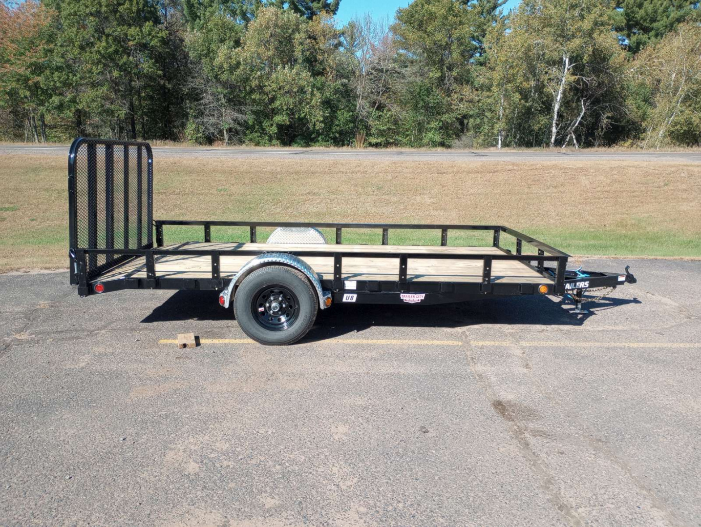 New 2026 PJ Trailers U8 14'x83" Utility Trailer