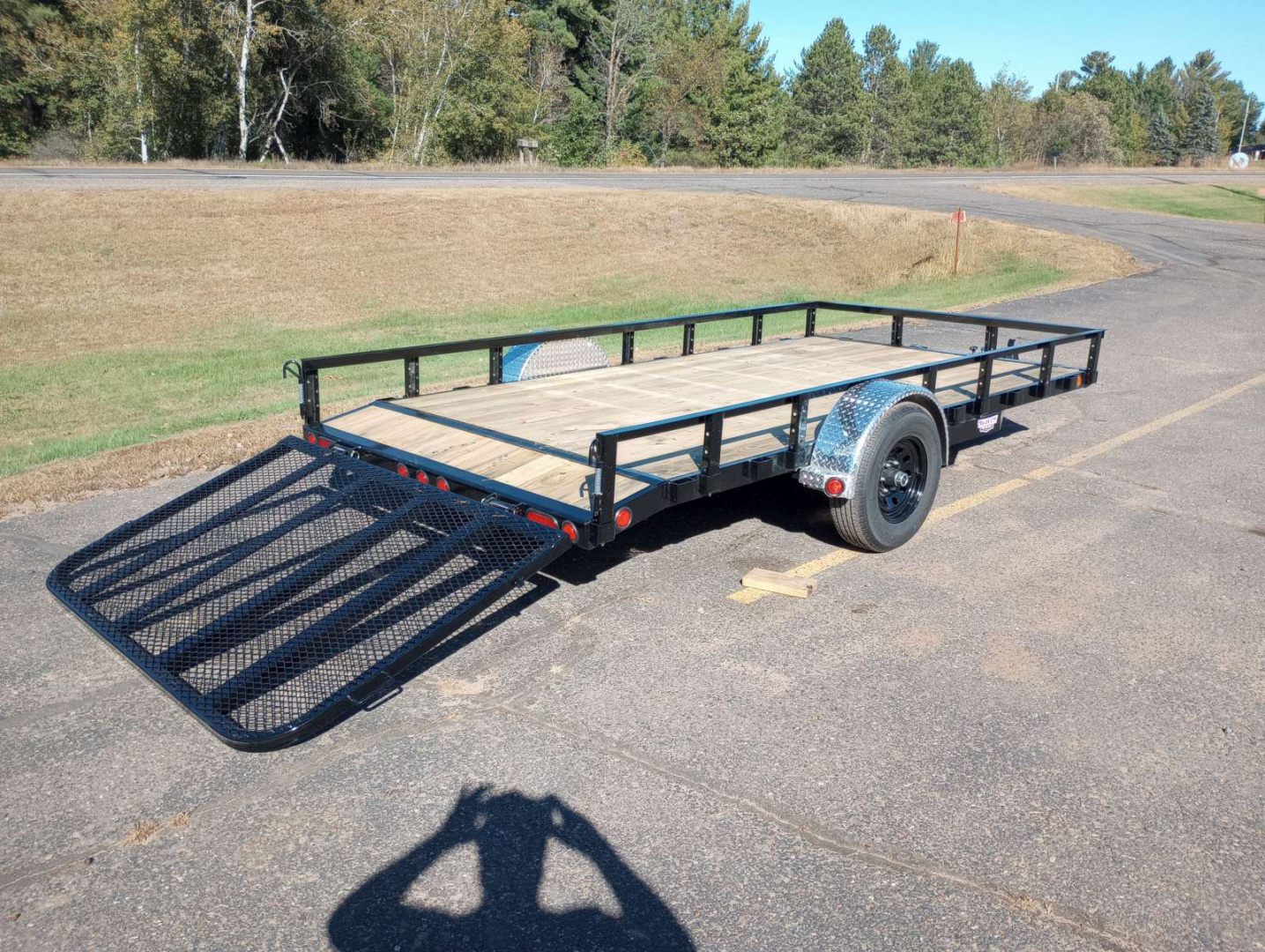 New 2026 PJ Trailers U8 14'x83" Utility Trailer