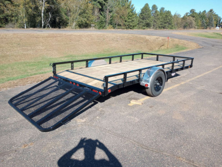 New 2026 PJ Trailers U8 14'x83" Utility Trailer