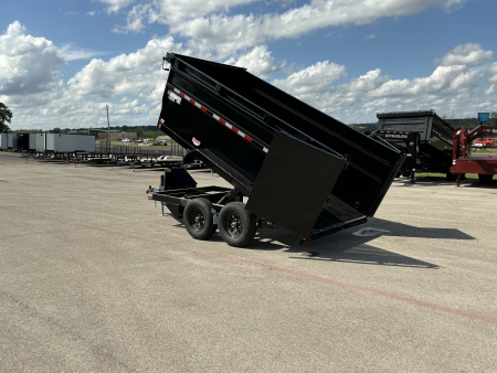2026 PJ 72"x12' BP Tandem Axle Dump w/ 48" Sides – D3